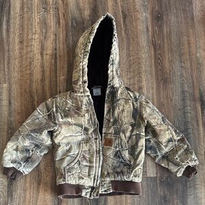 Carhartt kids Camouflage Hooded Jacket